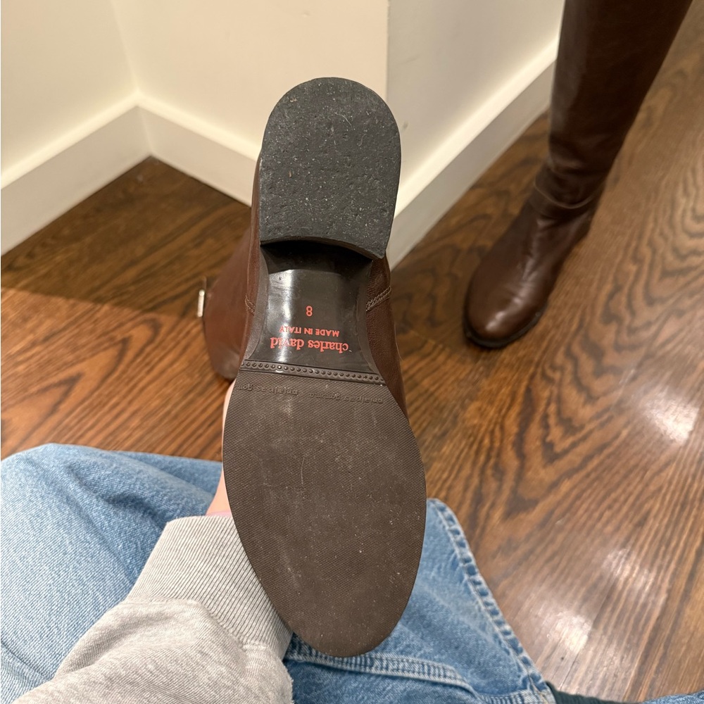 Brown Leather Riding Boots - Picture 7 of 8